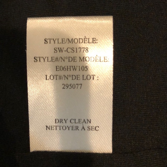 Helmut Lang Wool Asymmetrical Drop Shoulder Vest - Picture 6 of 6